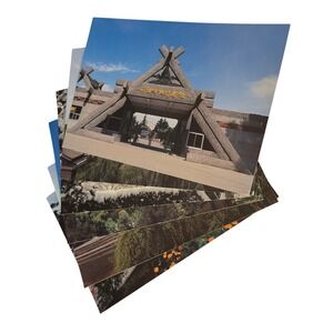 Set of 8 Vintage Postcards Xian China Landmarks Pagodas Temples Architecture NEW